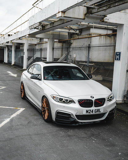 BMW M235i & M240i F22 F23 EVO-1 Gloss Black Body Kit by ZAERO (2014-2019)