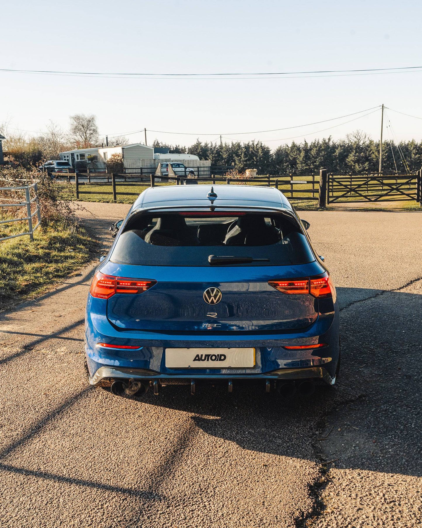 Volkswagen Golf R Mk8 Carbon Fibre ID-01 Rear Diffuser (2020+)