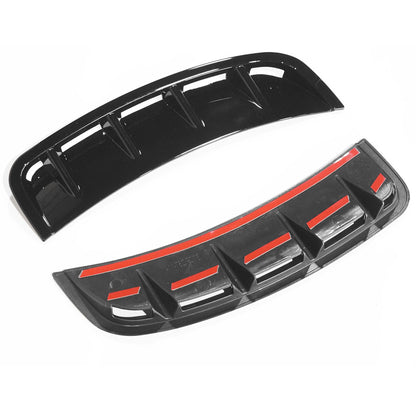 MERCEDES A-CLASS W177 GLOSS BLACK FRONT BUMPER VENTS