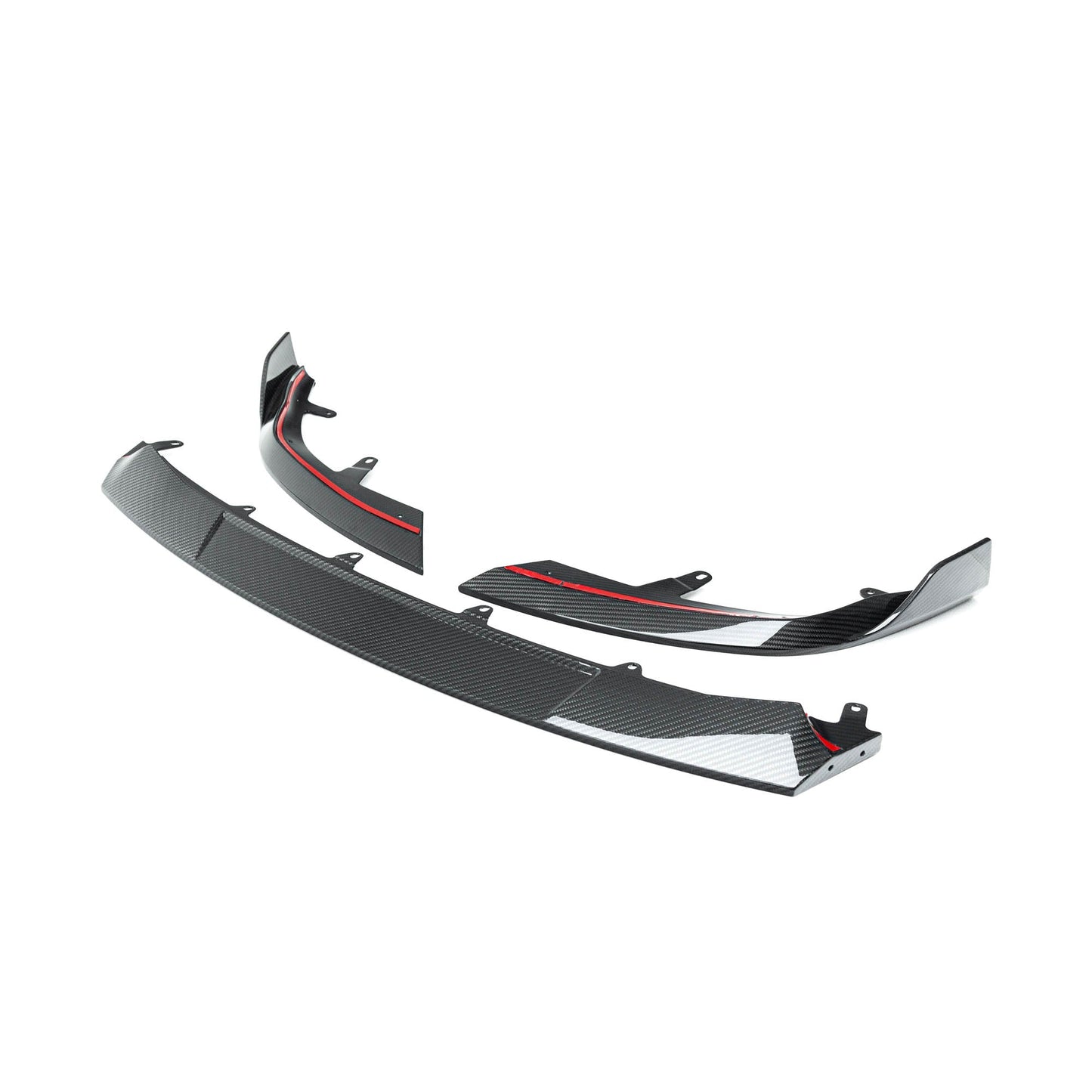 BMW G87 M2 TR87 Carbon Fibre Front Splitter with Winglets by TRE (2023+)