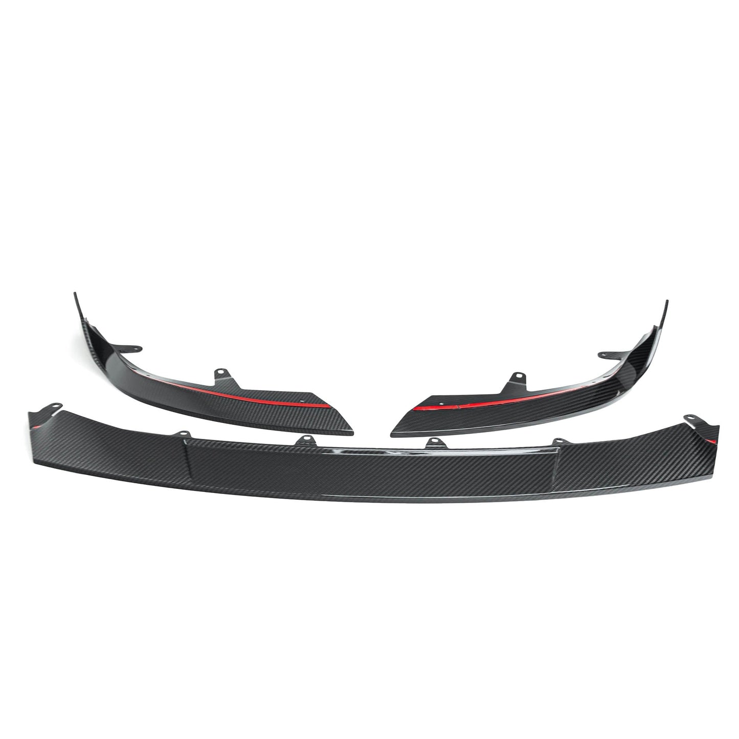 BMW G87 M2 TR87 Carbon Fibre Front Splitter with Winglets by TRE (2023+)