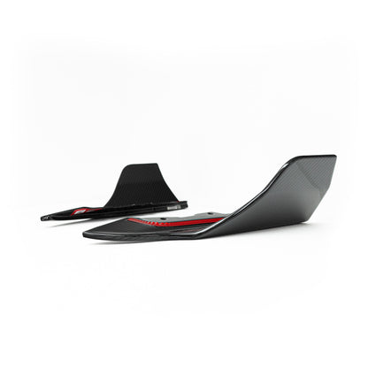 BMW G87 M2 TR87 Carbon Fibre Rear Bumper Winglets by TRE (2023+)