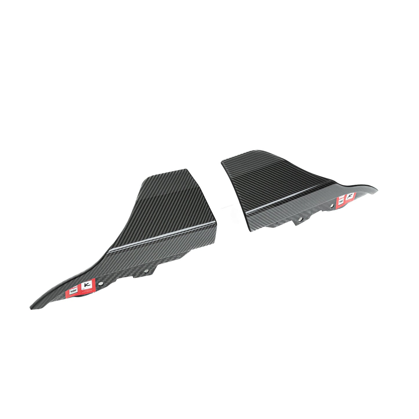 BMW G87 M2 TR87 Carbon Fibre Rear Bumper Winglets by TRE (2023+)