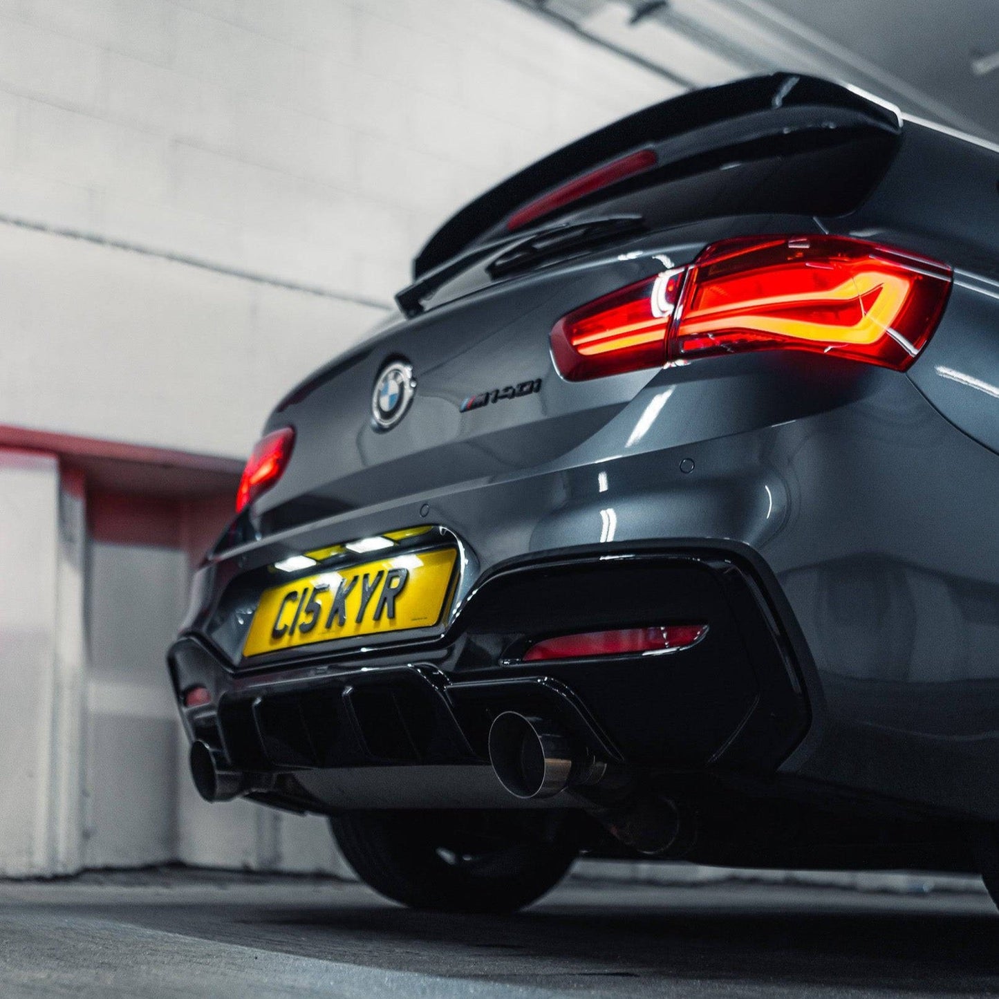 BMW 1 Series, M135i & M140i F20 F21 Gloss Black Performance Rear Spoiler (2011-2019)