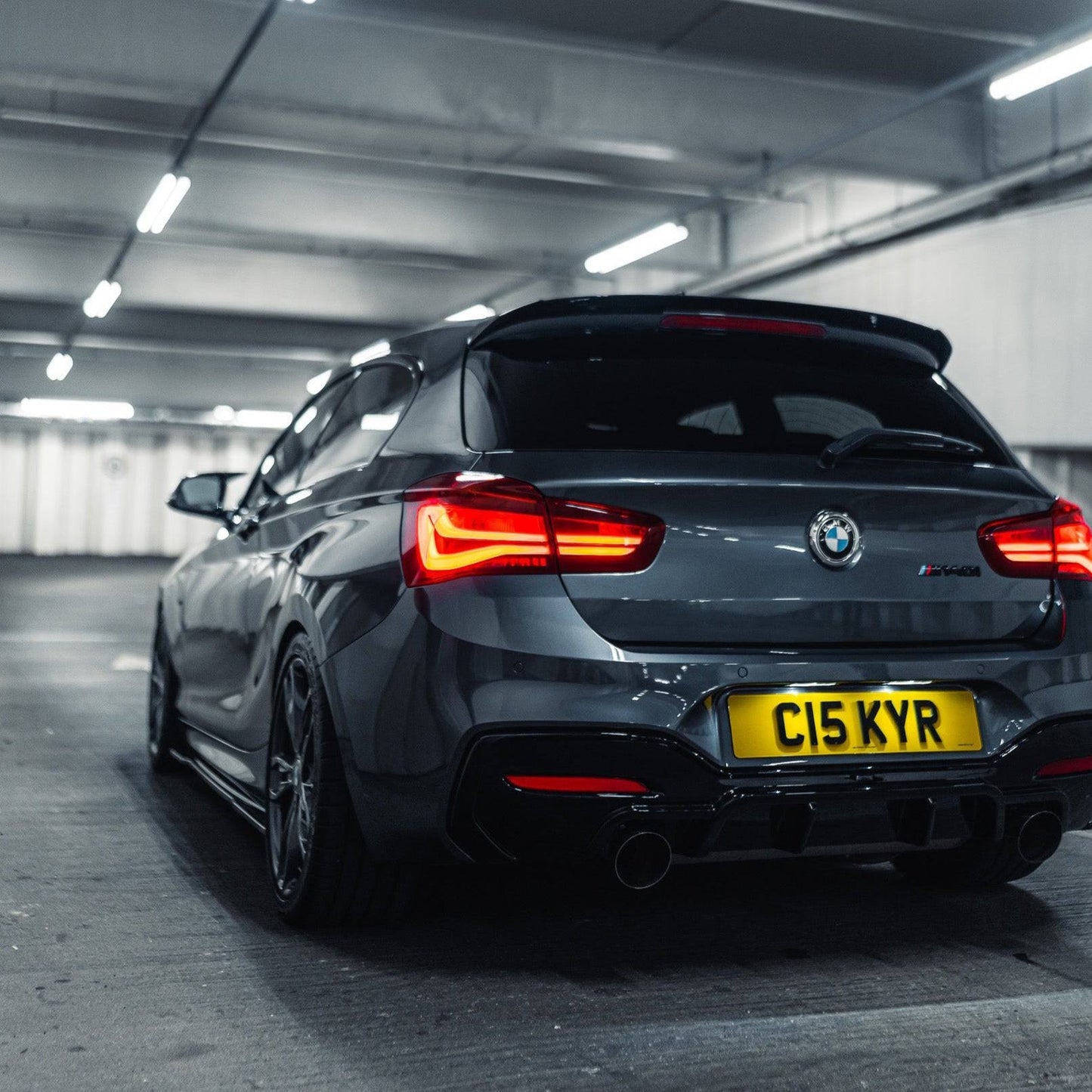 BMW 1 Series, M135i & M140i F20 F21 Gloss Black Performance Rear Spoiler (2011-2019)