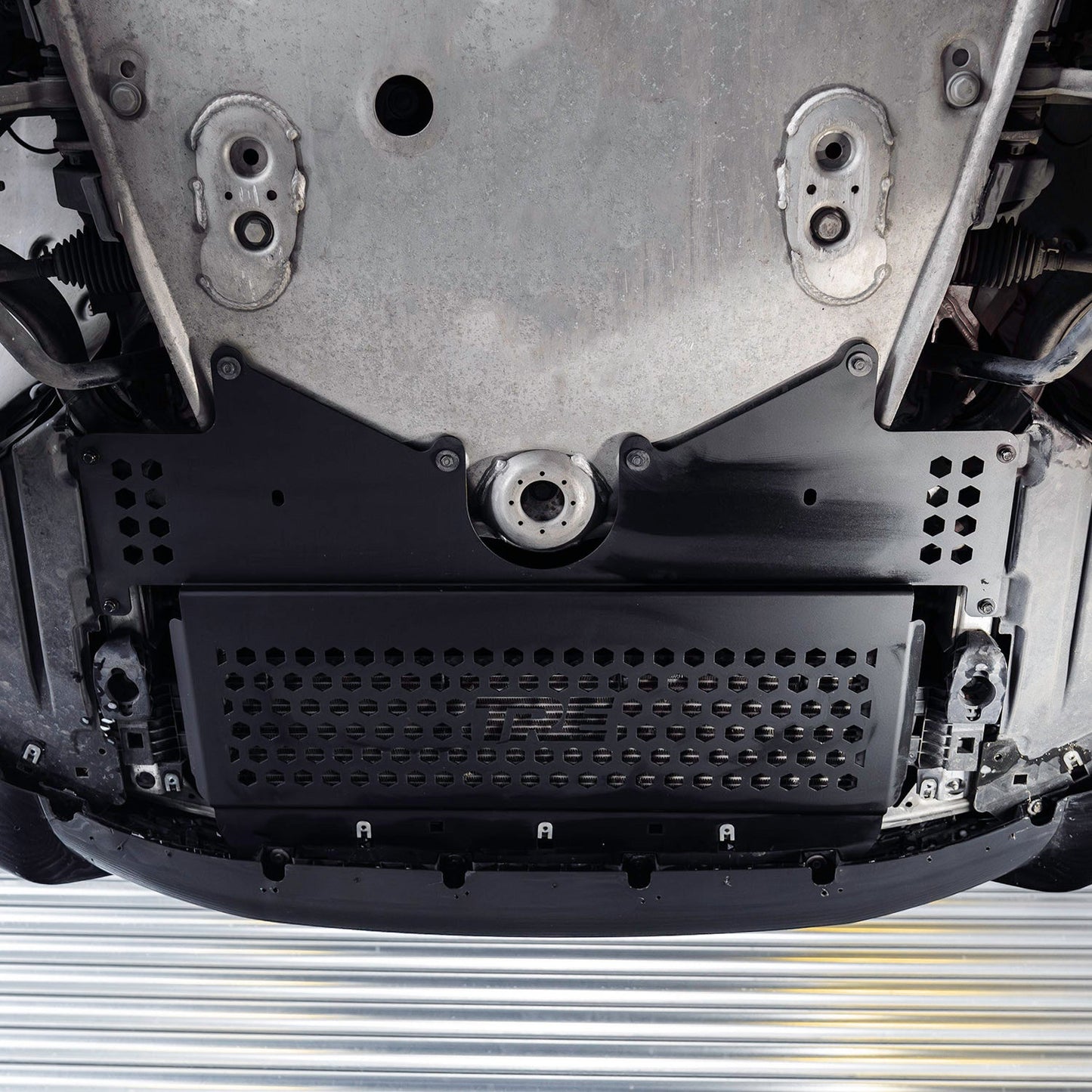 BMW M2 G87, M3 G80 & M4 G82 Metal Skid Plate Under Tray (Oil Cooler Guard) by TRE (2021+)