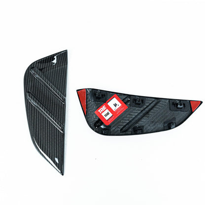 BMW G80 G81 M3 & G82 G83 M4 Pre-Preg Carbon Fibre Side Fender Badge Covers by TRE (2021+)