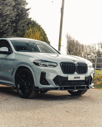 Gloss Black Kidney Grille for BMW X3 LCI & X4 LCI (2021+, G01 G02)