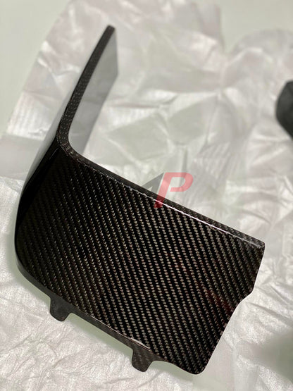 Audi TTRS 8S Pre FL Dry Carbon Fibre L shaped Front Blades