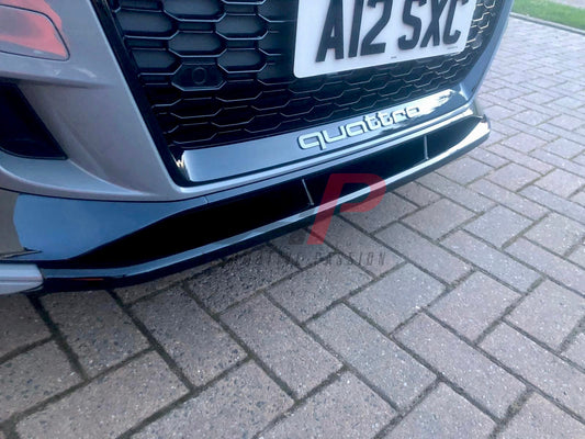 Audi RS3 8V FL Front Chin Splitter