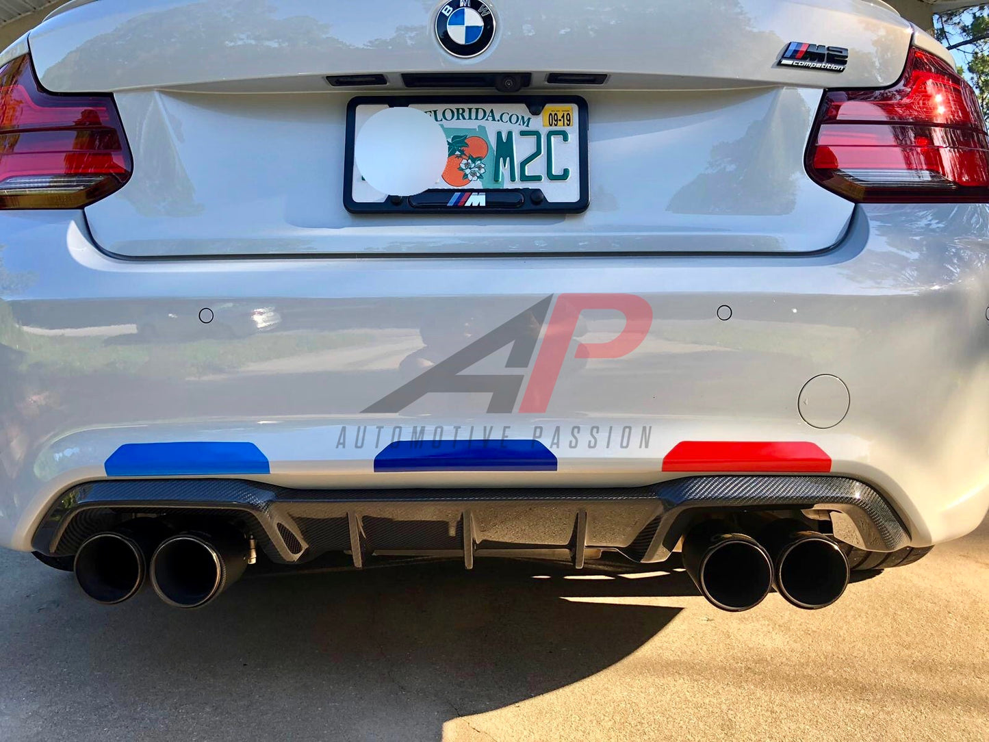 BMW F87 M2 MP Style Carbon Fibre Rear Diffuser