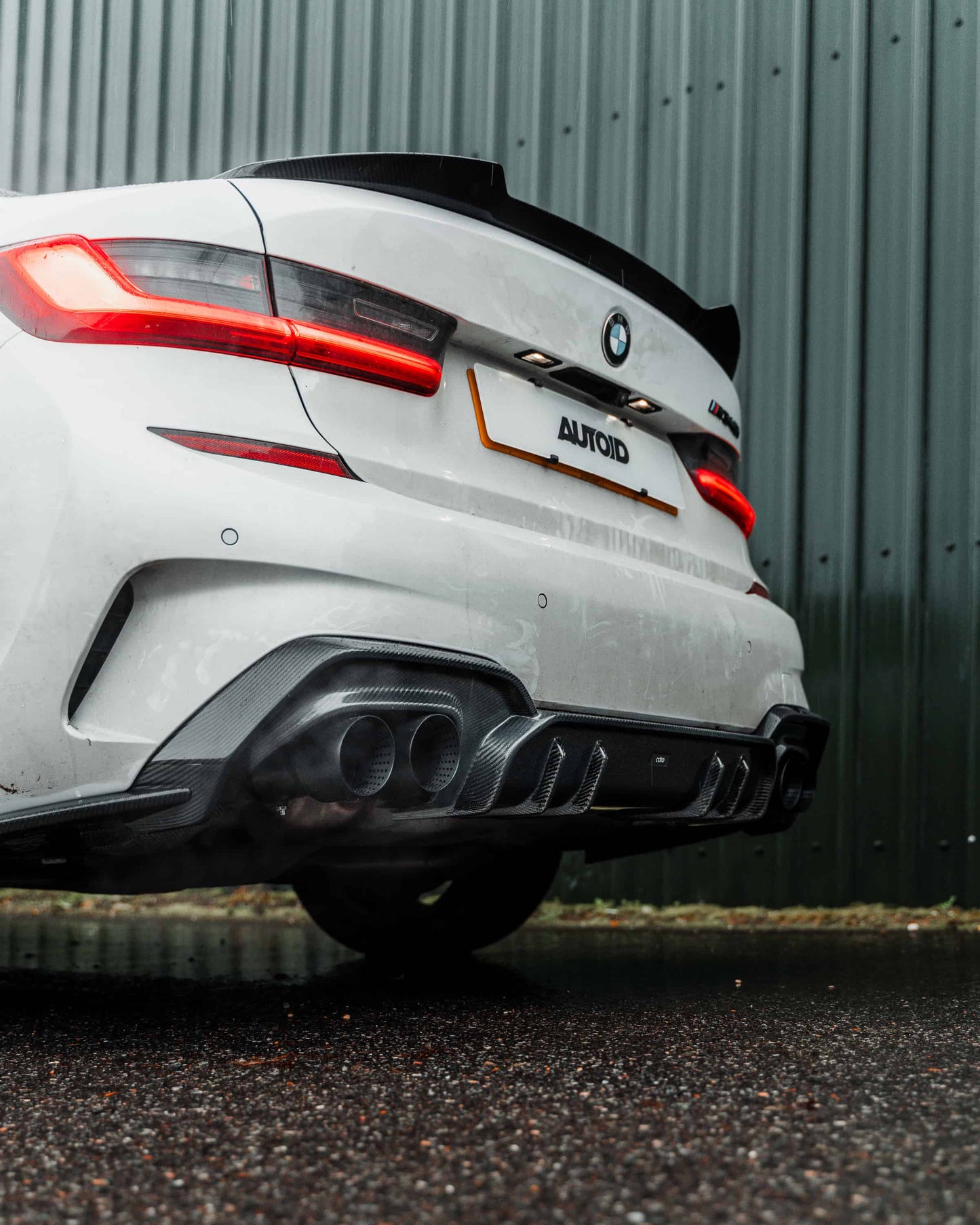 BMW M240i G42, M340i G20 and M440i G22 Cerakote Black Exhaust Tips by TRE (2021+)