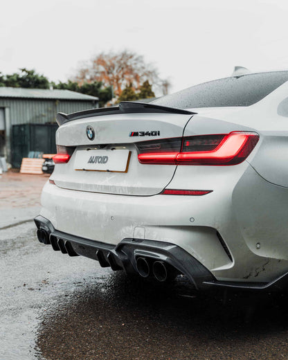 BMW M240i G42, M340i G20 and M440i G22 Cerakote Black Exhaust Tips by TRE (2021+)