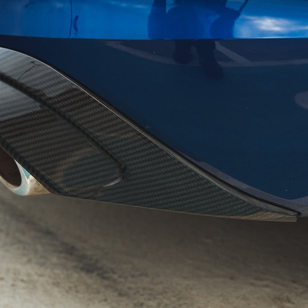 VW GOLF MK8 R CARBON FIBRE DIFFUSER - CT DESIGN