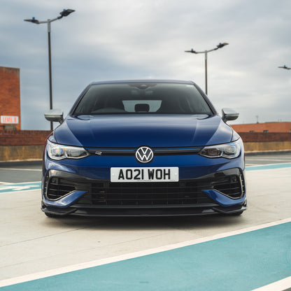 VW GOLF MK8 R CARBON FIBRE SPLITTER - CT DESIGN