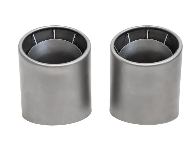 Porsche 718 GT4 RS Weissach-Style Titanium Bolt-On Exhaust Tips For All Models