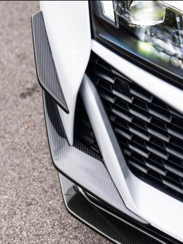 Audi R8 FL 2019- GT Front Splitter and Canard Package