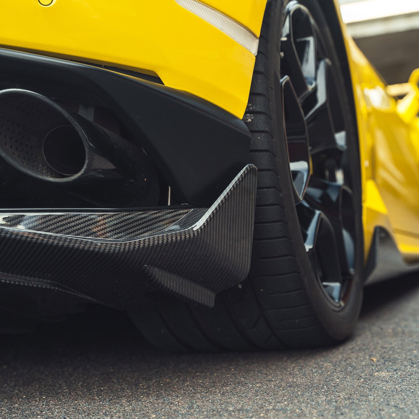 LAMBORGHINI HURACAN LP-610 CARBON FIBRE DIFFUSER - CT DESIGN