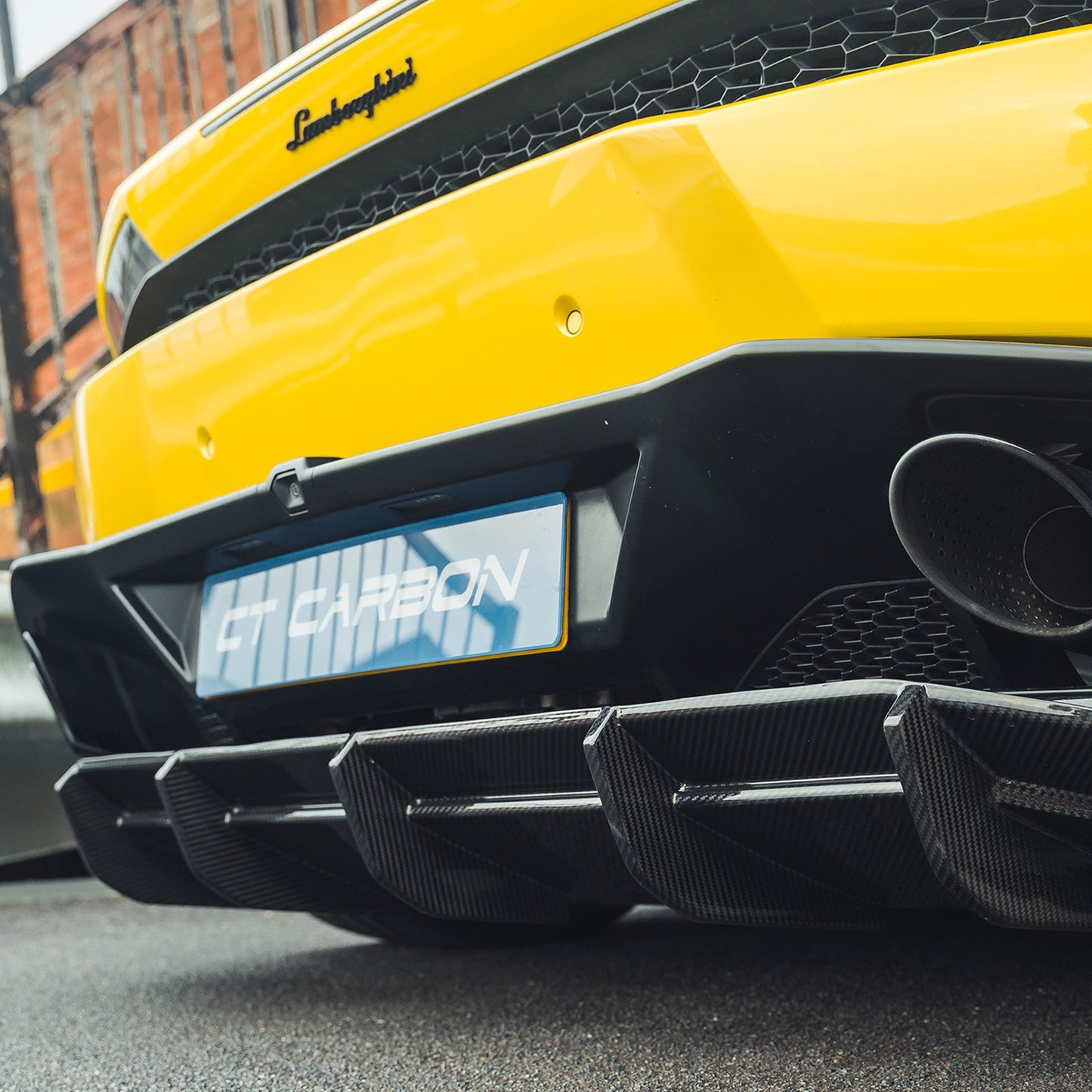 LAMBORGHINI HURACAN LP-610 CARBON FIBRE DIFFUSER - CT DESIGN