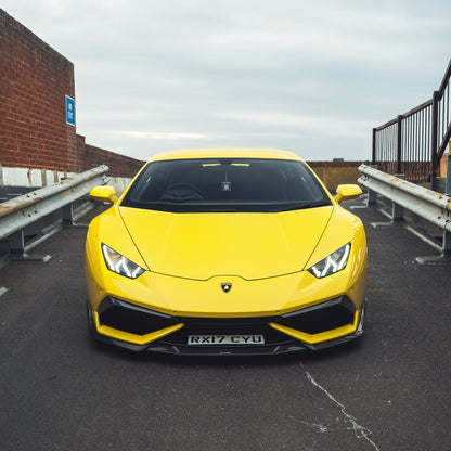 LAMBORGHINI HURACAN LP-610 CARBON FIBRE SPLITTER - CT DESIGN