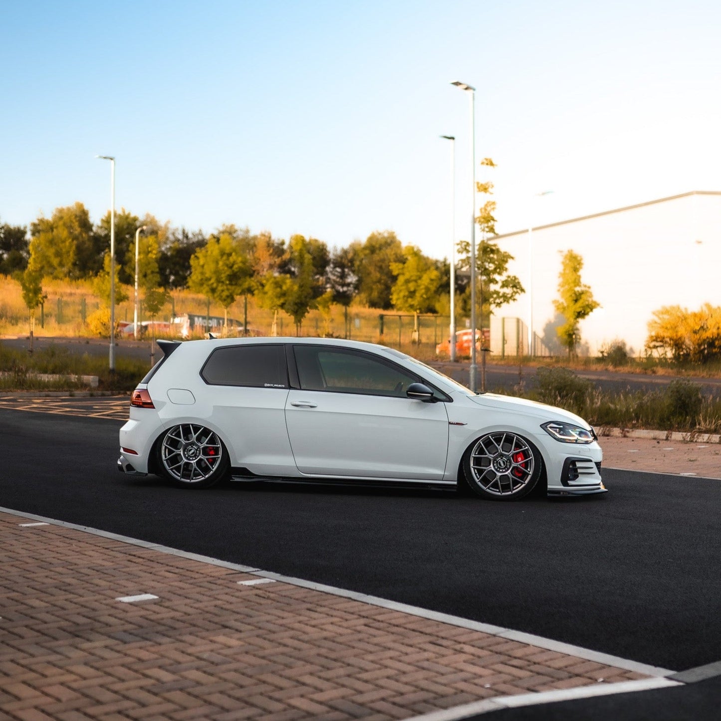 VW Golf GTI MK7.5 Gloss Black Body Kit by ZAERO (2017-2020)