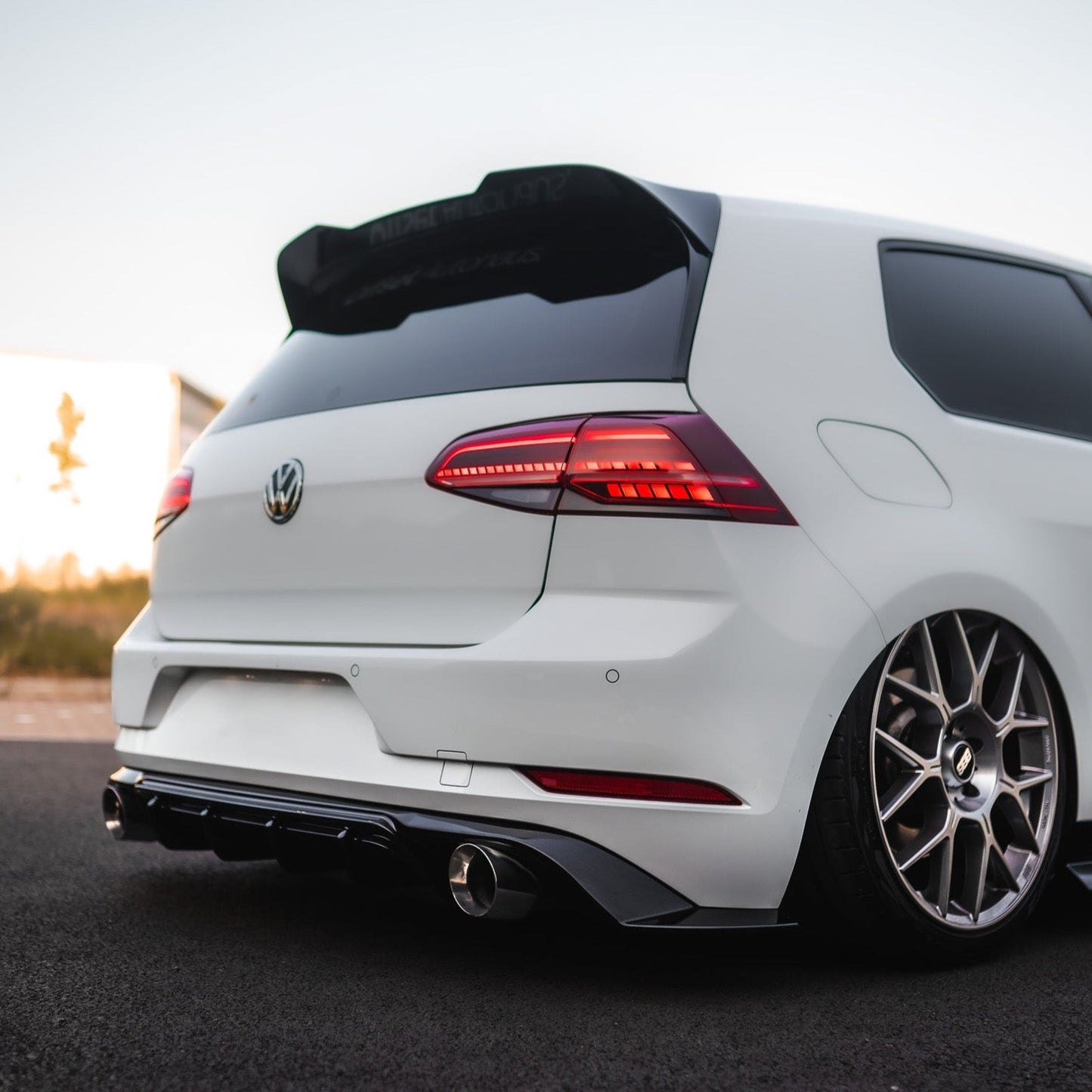 VW Golf GTI MK7.5 Gloss Black Body Kit by ZAERO (2017-2020)