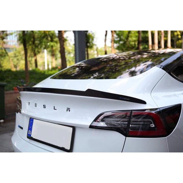 Tesla Model 3 & Model Y Gloss Black Lettering Rear Boot Trunk Badge