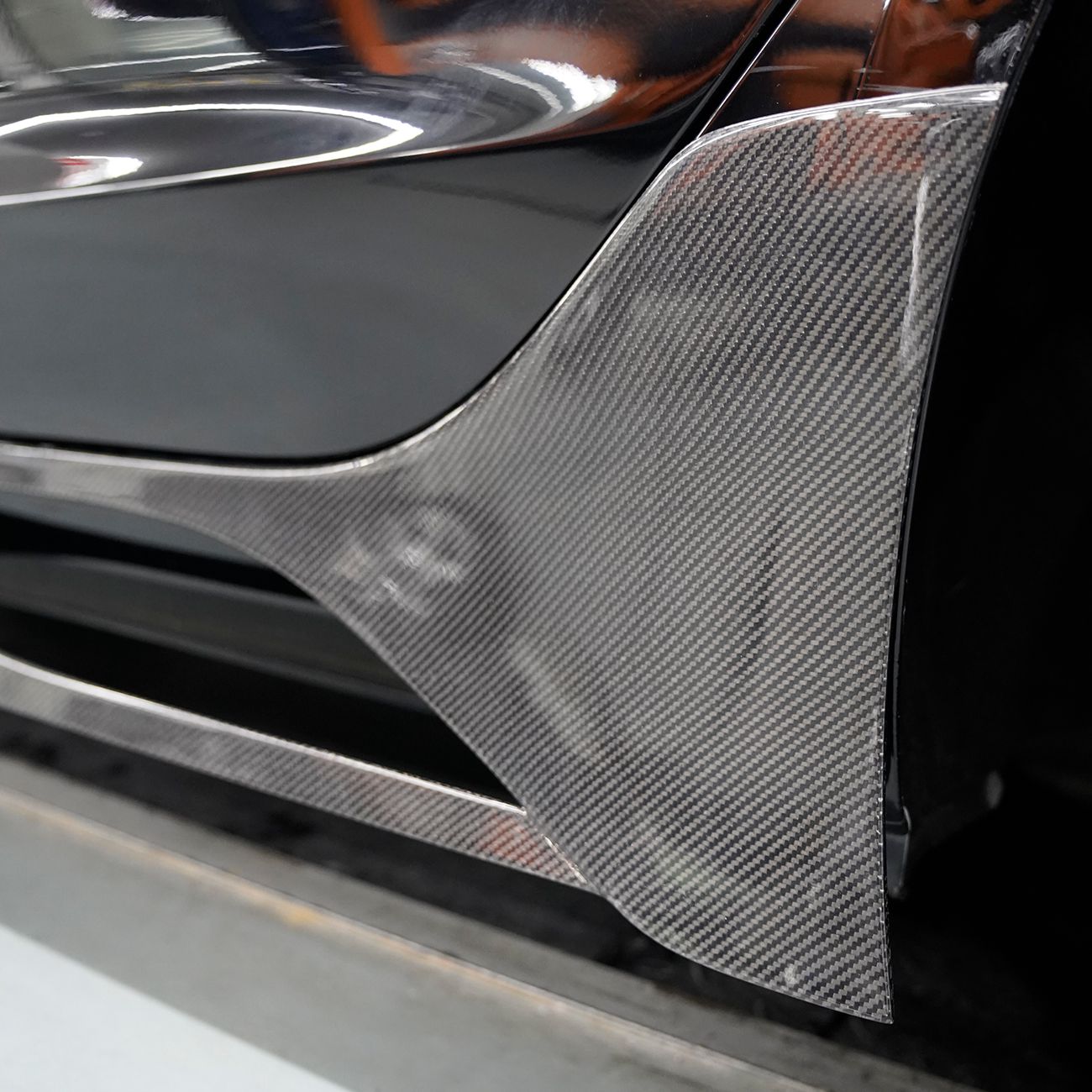 Tesla Model 3 CS Style Carbon Fibre Side Skirt 16-Present