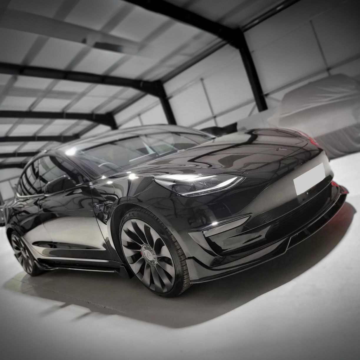 Tesla Model 3 Competition Style Gloss Black Kit 16-Present