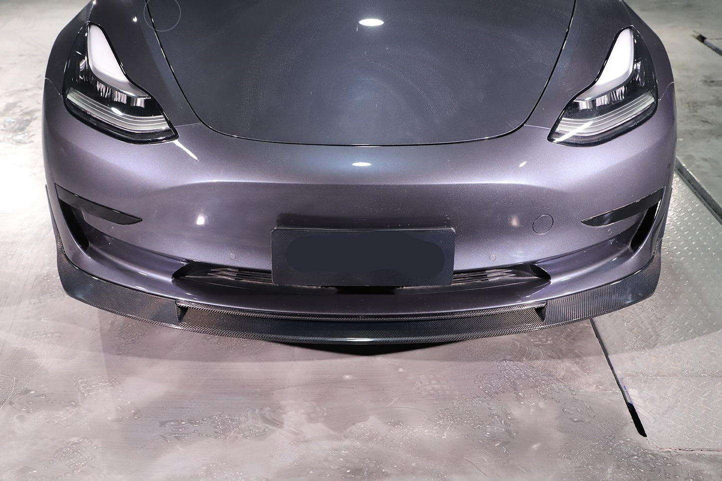 Tesla Model 3 MAD Style Carbon Fibre Front Splitter 16-Present