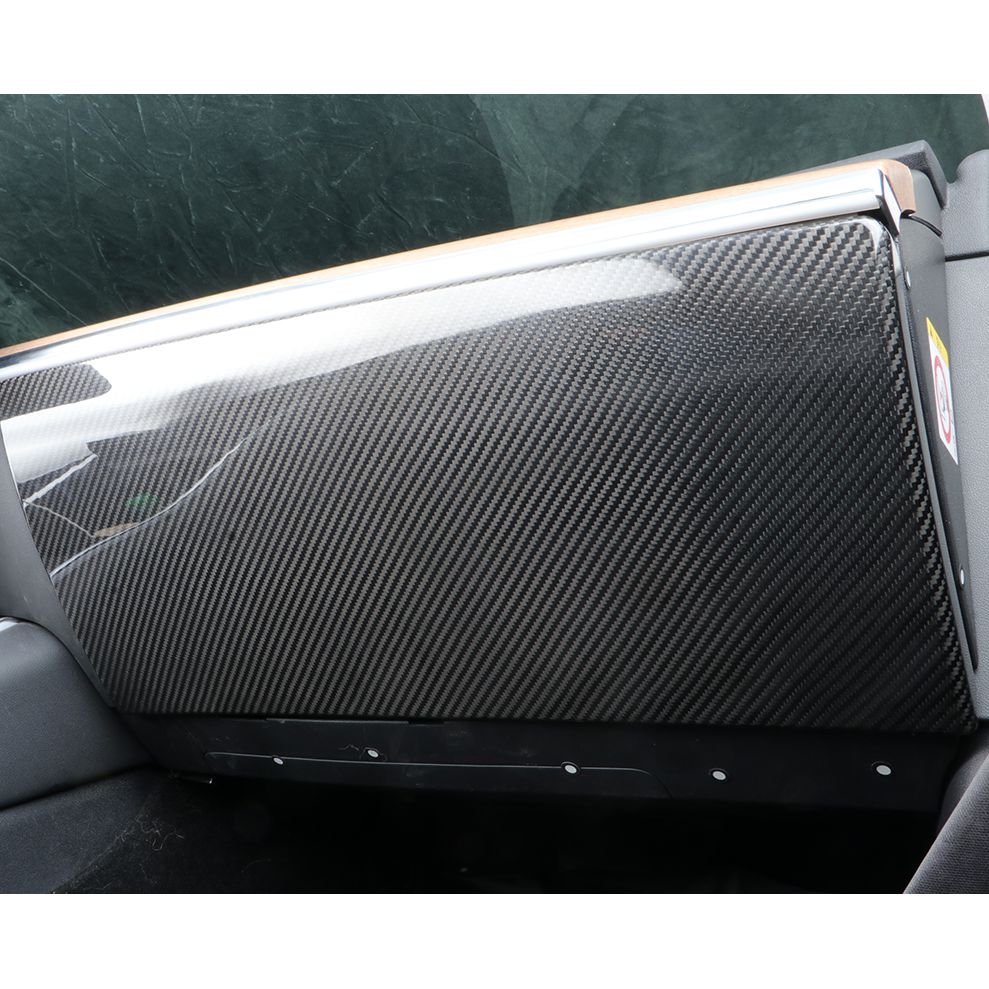 Tesla Model 3 & Model Y Pre-preg Carbon Fibre Glove Box Cover 17-23