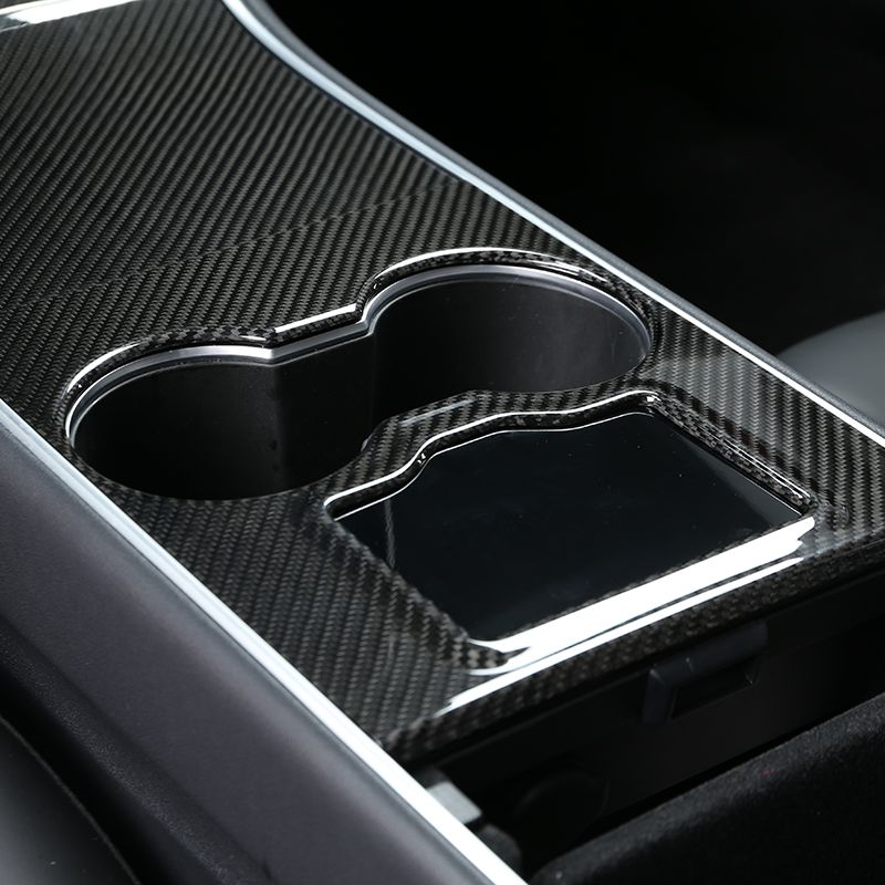 Tesla Model 3 Pre-preg Carbon Fibre Centre Console Trims 17-20