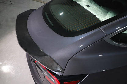 Tesla Model 3 R Style Carbon Fibre Boot Spoiler 16-Present