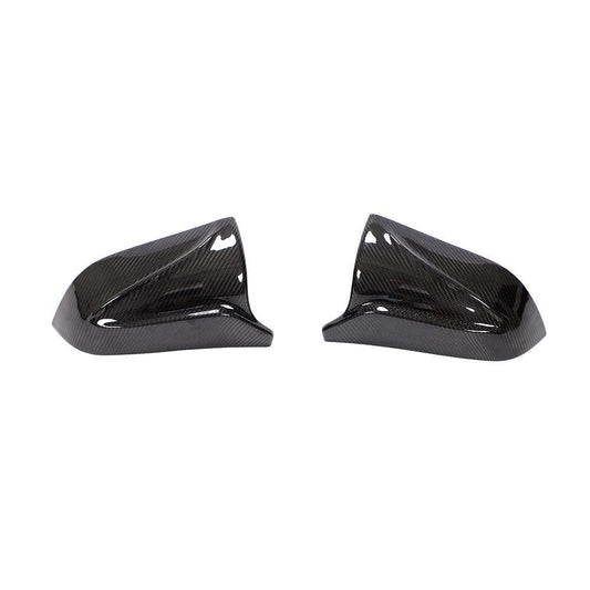 Tesla Model 3 V Style Carbon Fibre Replacement Mirror Covers 16-22