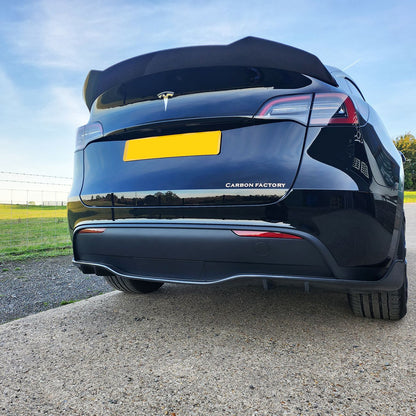 Tesla Model Y CS Style Carbon Fibre Rear Diffuser 19-23