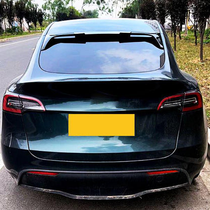 Tesla Model Y DK Style Gloss Black Roof Spoiler 21-Present