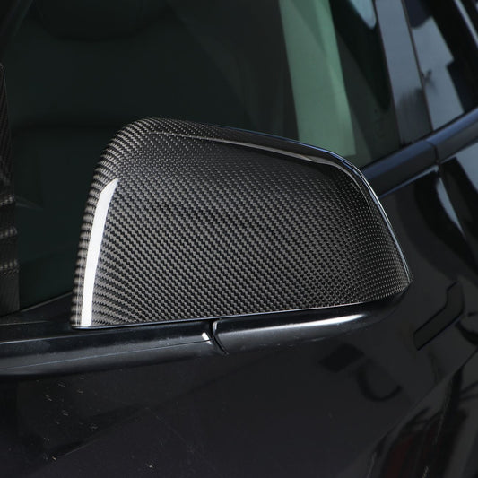 Tesla Model Y OEM Style Carbon Fibre Mirror Covers 16-23