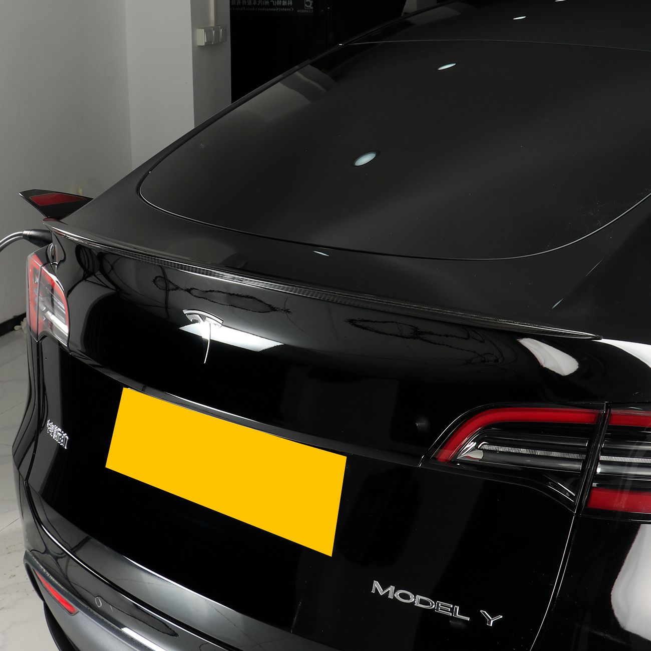 Tesla Model Y Performance Style Carbon Fibre Rear Spoiler 19-23