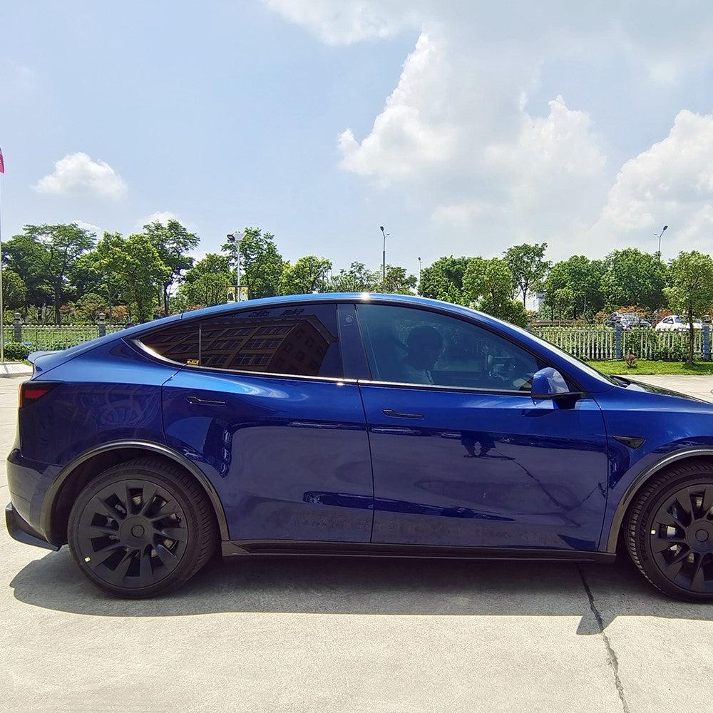 Tesla Model Y Pre-preg Carbon Fibre Fender Trims 19-23