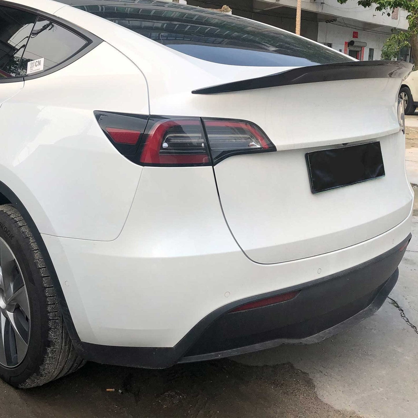 Tesla Model Y VS Style Pre-preg Carbon Fibre Boot Spoiler 16-Present