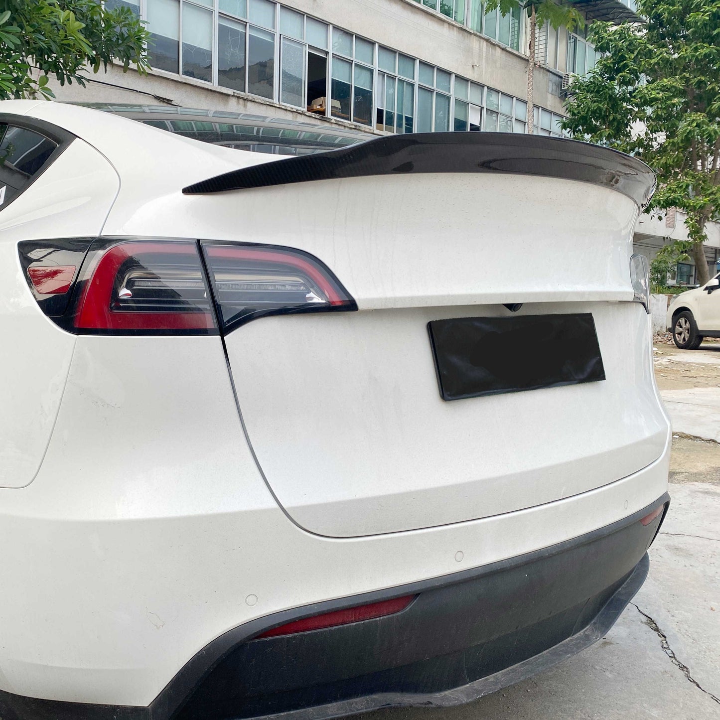 Tesla Model Y VS Style Pre-preg Carbon Fibre Boot Spoiler 16-Present