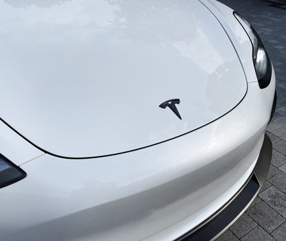 Tesla Model 3 & Model Y Gloss Black Front Bonnet Hood Badge