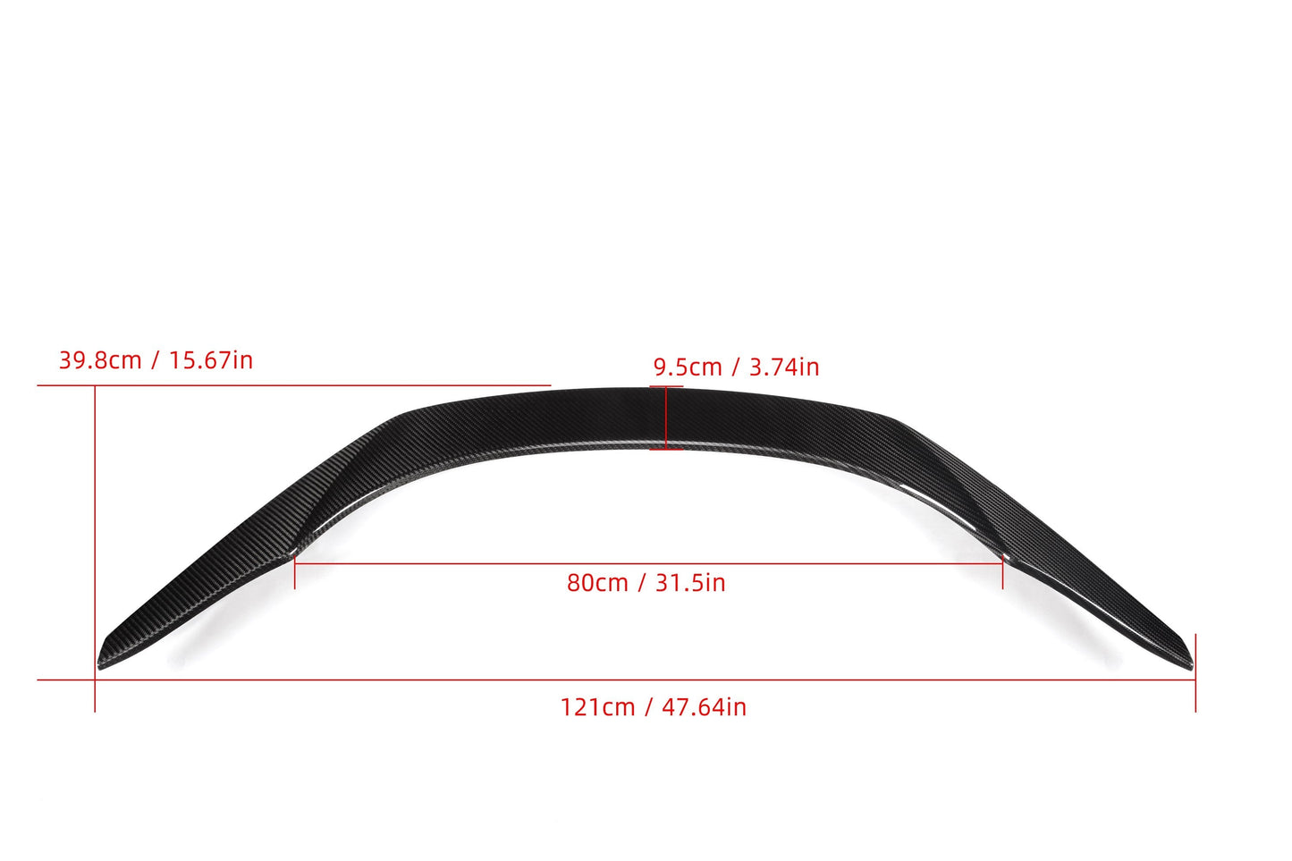 Toyota A90 Supra TRD Style Pre-preg Carbon Fibre Rear Spoiler 19-Present