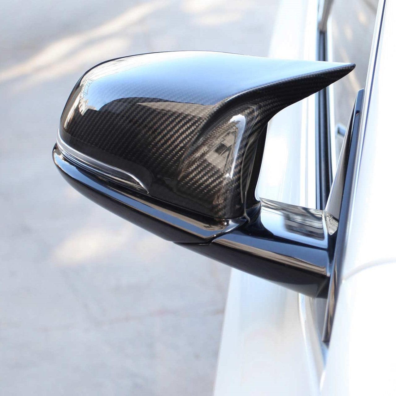 Toyota Supra A90 M style Pre-Preg Carbon Fibre Mirror Covers 19-24