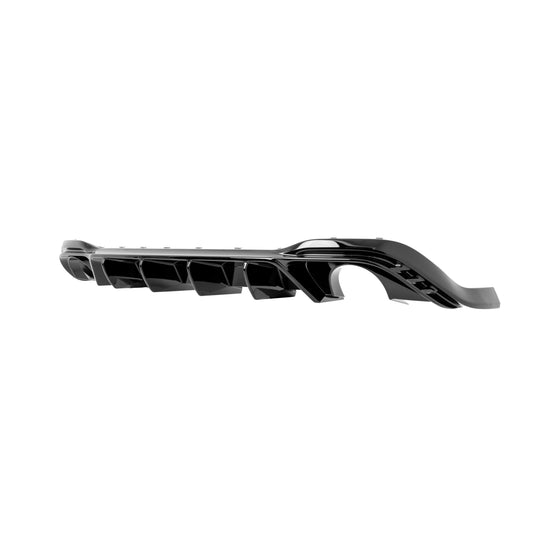 VW Golf GTI Mk8 EVO-1 Gloss Black Rear Diffuser by ZAERO (2020+)