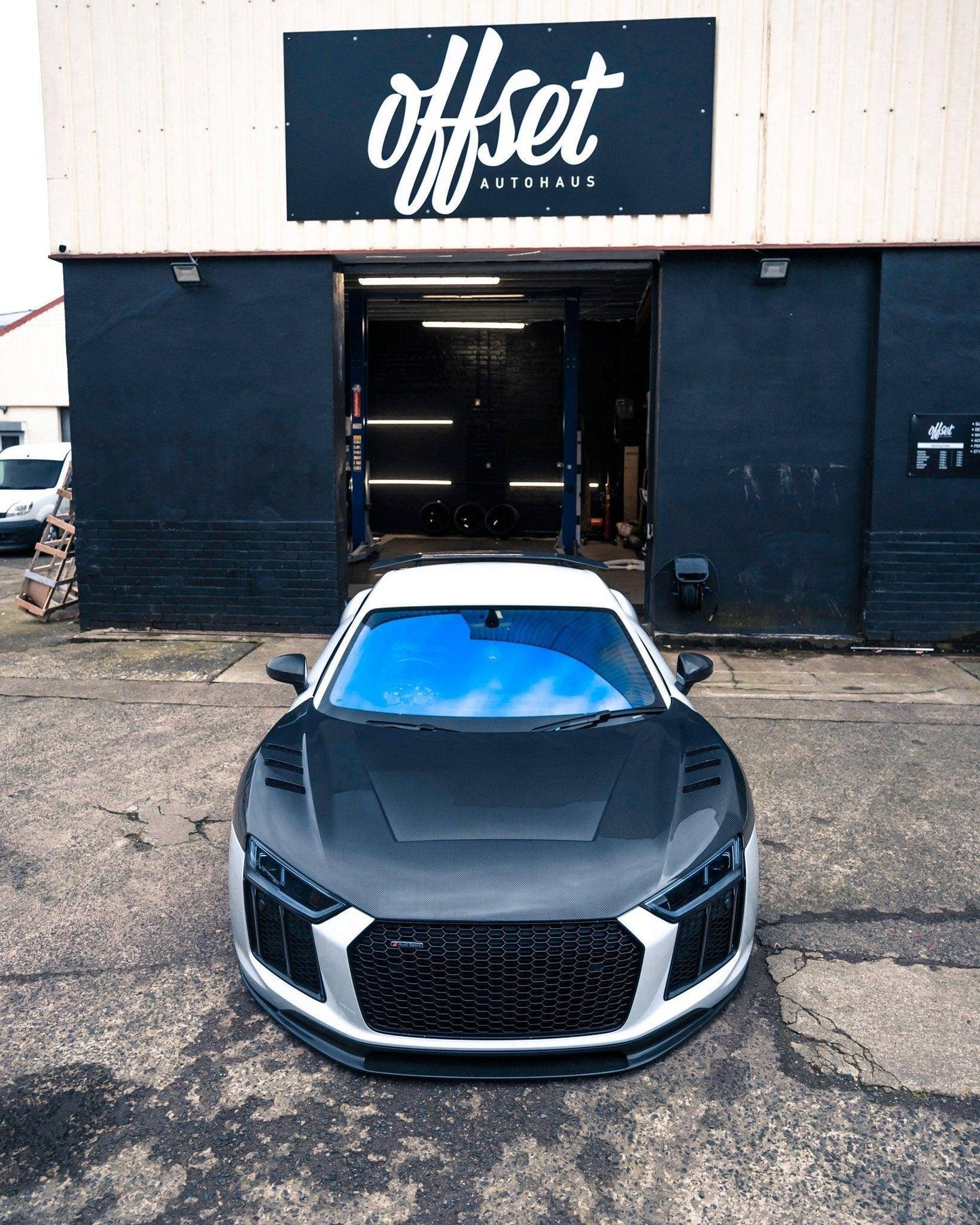 Audi R8 Gen 2 4S Carbon Fibre Competition Front Bonnet