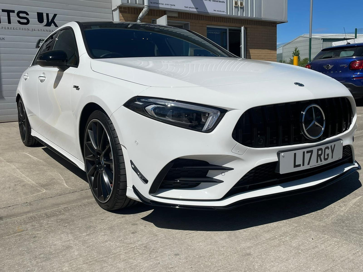 MERCEDES V177 & W177 A CLASS PANAMERICA BLACK GRILLE