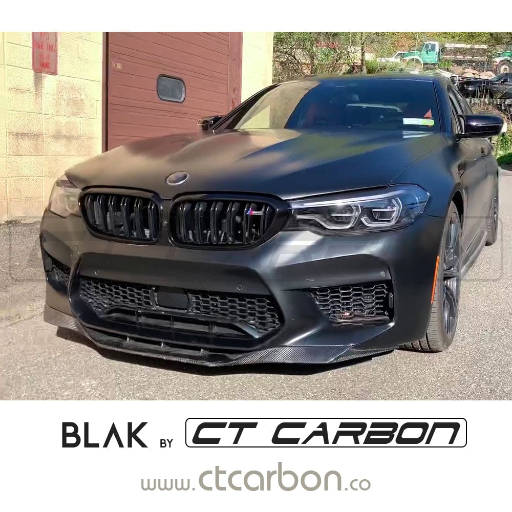 BMW M5 F90 / 5 SERIES G30/G31 DOUBLE SLAT BLACK GRILLES - BLAK BY CT CARBON