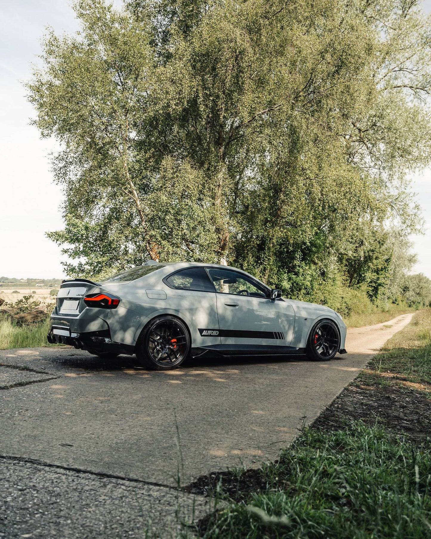 BMW 2 Series & M240i G42 Gloss Black Full Length Side Skirts (2021+)