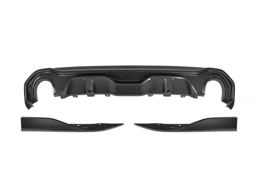 BMW 4 Series Gran Coupe G26 Pre-Preg Carbon Fibre Rear Diffuser Set by TRE (2021+)